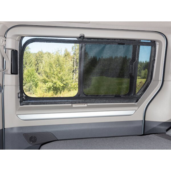 FLYOUT Schiebefenster in Schiebetür rechts mit U-Reißverschluss, VW T7 California