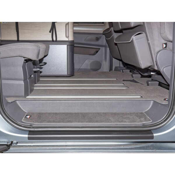 Veloursteppich Fahrgastraum, Design "Raven", VW T7 California Ocean/Coast
