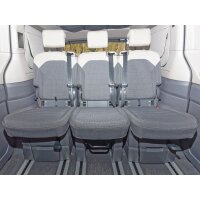 Second Skin ® Coprisedile centrale (2. fila), Design "Bright Dots", VW T7 Beach Camper/Tour