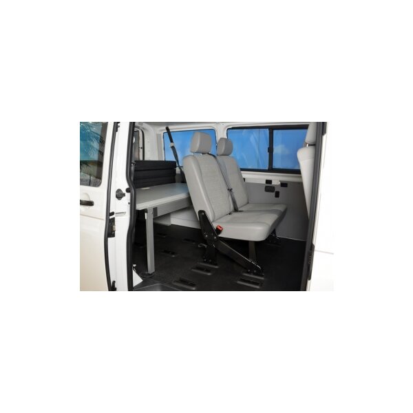 sistema letto VW Caravelle Passa lungo senca 3e panchinar Comfort