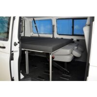sistema letto VW Caravelle Passa lungo senca 3e panchinar Comfort