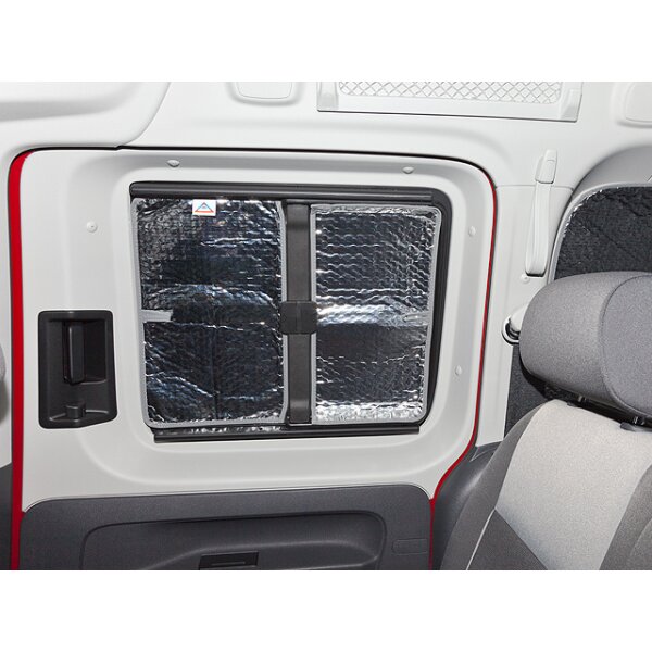 ISOLITE Inside Seitenfenster (starrr), links, VW-Caddy Schiebetr mit Verkleidung